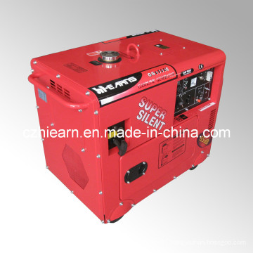 5kw Air-Cooled Super Silent Gasoline Generator Set (GG6500S)